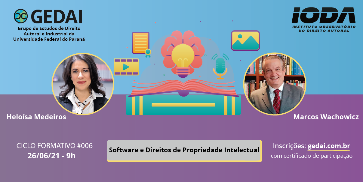 Read more about the article Ciclo Formativo #006 Software e Direitos da Propriedade Intelectual